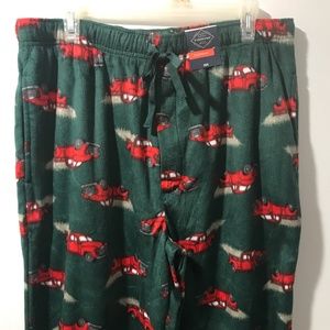 🌼NWT St. John’s Bay Dark Green Iconic Christmas Holiday Truck PJs